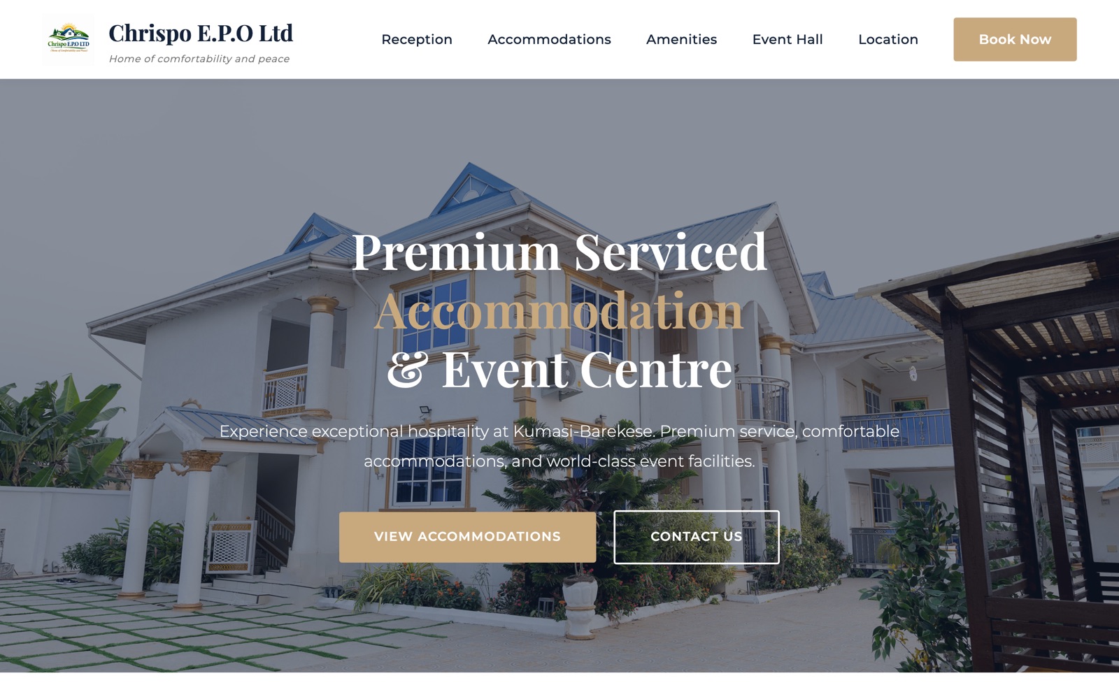 Chrispo E.P.O Ltd website homepage
